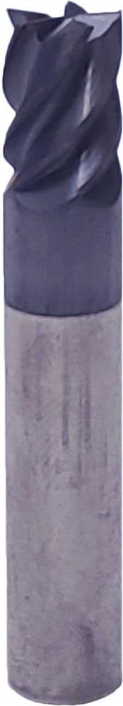 5 Flute VH Square End Mill, AlTiN Coated, 1/4 X 1/4 X 3/4 X 2-1/2