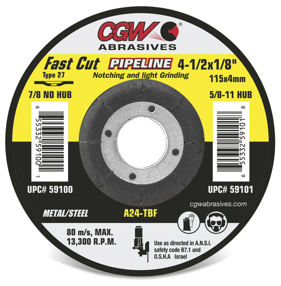 9X1/8X5/8-11 T27 A24T PIPELNR