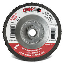 CGW Abrasives 49606 - 4-1/2x7/8 T27 SC 16 GRIT