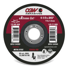 CGW Abrasives 54280 - 41/2X.045X7/8 T1 CER36-T-BF