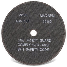 CGW Abrasives 35687 - 11/2X1/32X1/4 T1 A60-R-BF