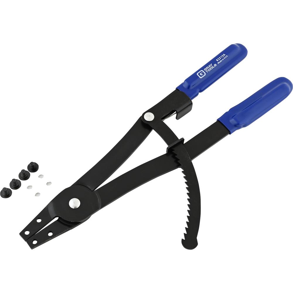 Heavy Duty Internal Snap Ring Pliers, With Straight Tips, 16&#34; Long, .120 Tip