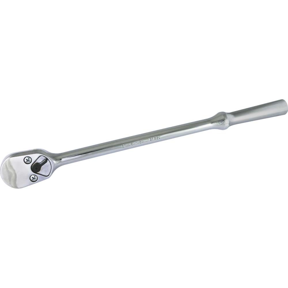 1/2&#34; Drive 20 Tooth Chrome, Reversible Ratchet, 15&#34; Long