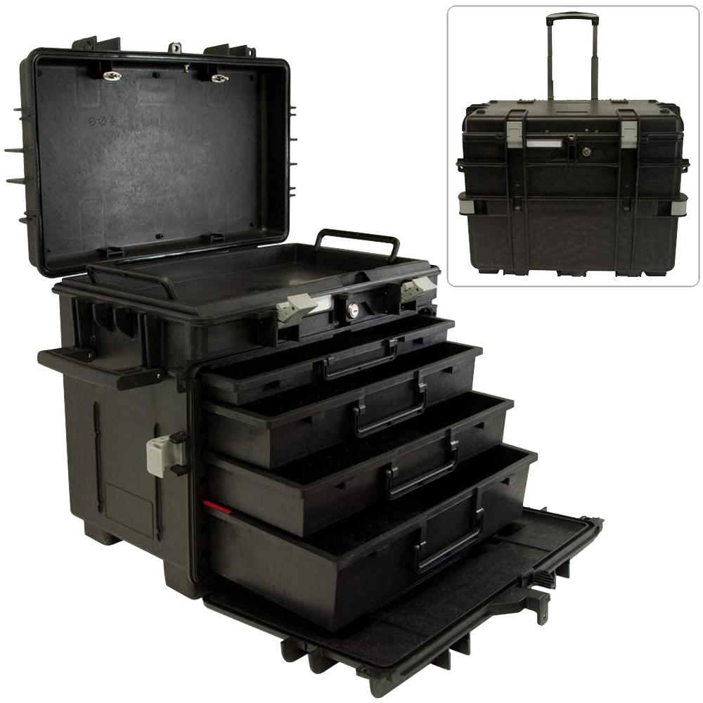 Mobile Tool Chest With 4 Drawers, Industrial Version