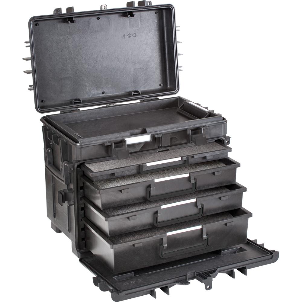 Mobile Tool Chest With 4 Drawers, Military Version