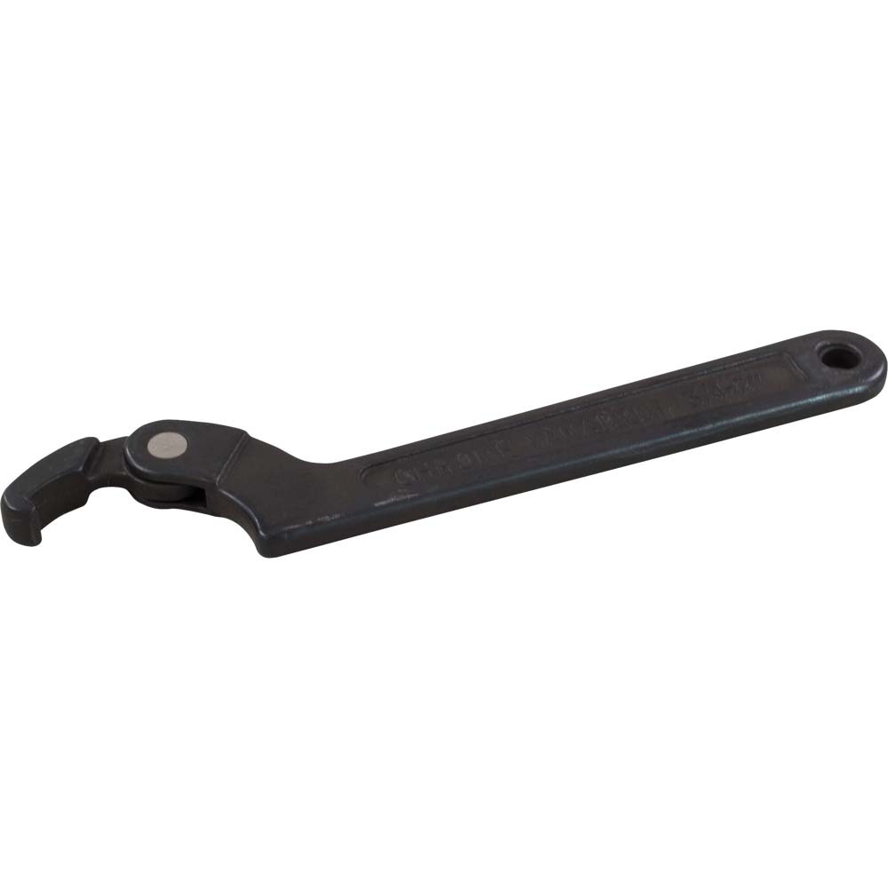 Adjustable Head Hook Spanner Wrench - 3/4&#34; To 2&#34; Capacity