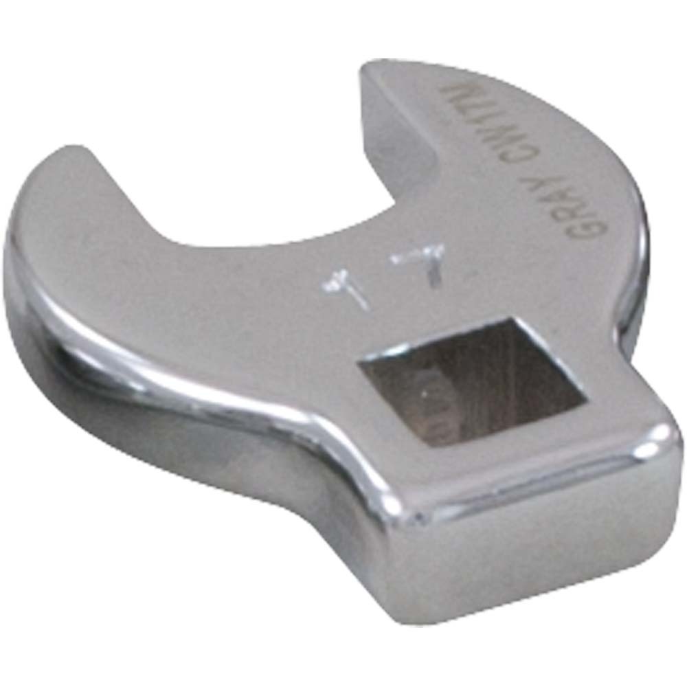 3/8&#34; Drive, 10mm Open End Crow Foot Wrench, Chrome Finish