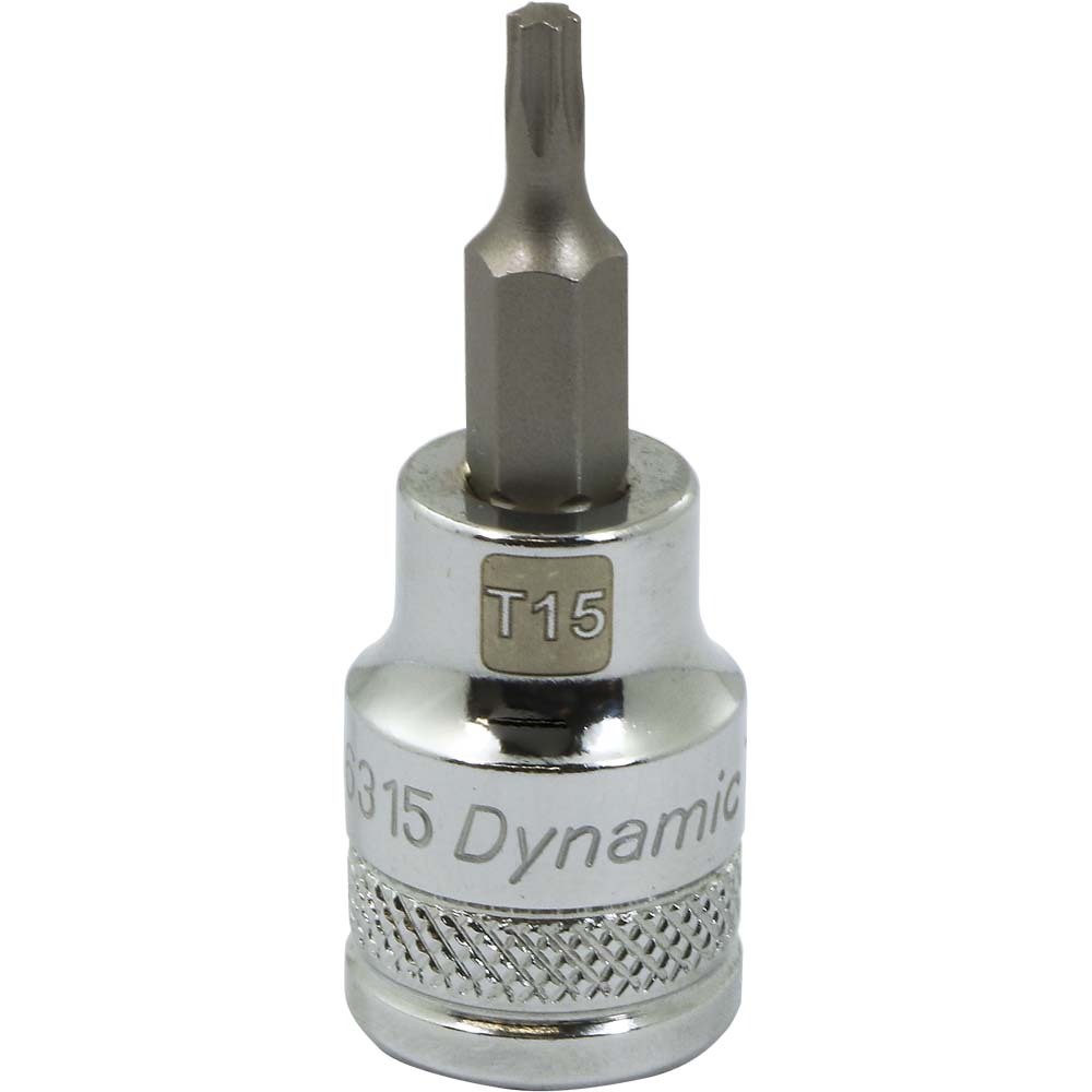 3/8&#34; Drive Torx® Head, T15 Bit Regular Length, Chrome Finish Socket