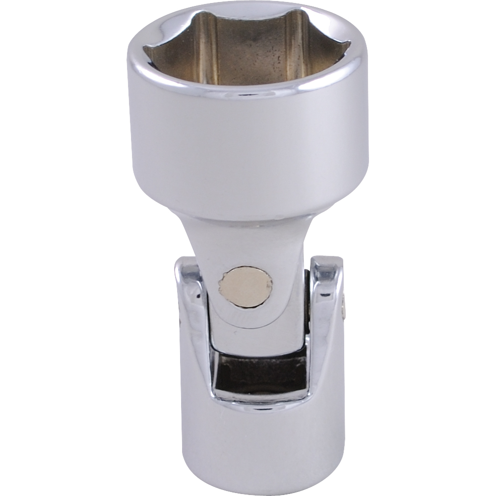 3/8&#34; Drive 6 Point SAE, 3/8&#34; Universal Joint Socket, Chrome Finish