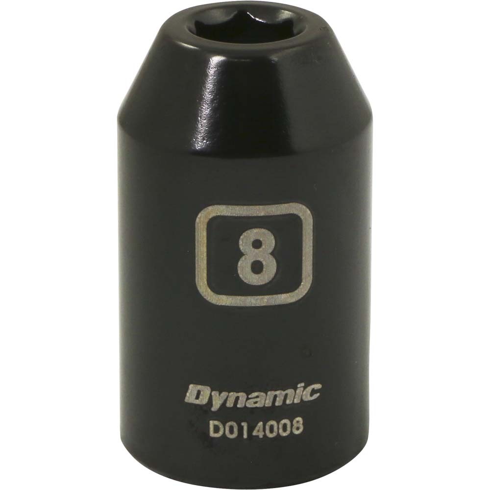 1/2&#34; Drive 6 Point Metric, 8mm Standard Length, Impact Socket