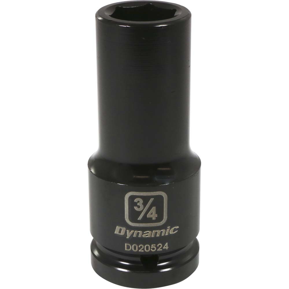 3/4&#34; Drive 6 Point SAE, 3/4&#34; Deep Length, Impact Socket