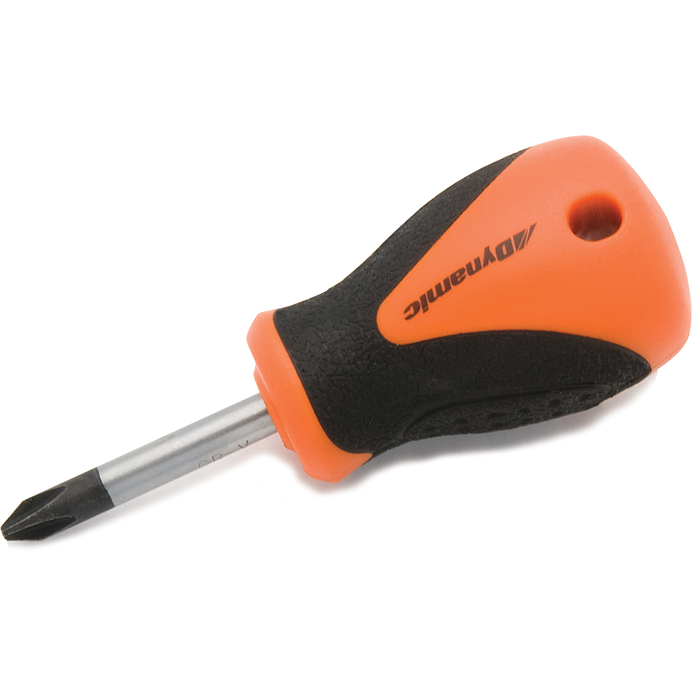 #1 Phillips® Stubby Screwdriver, Comfort Grip Handle