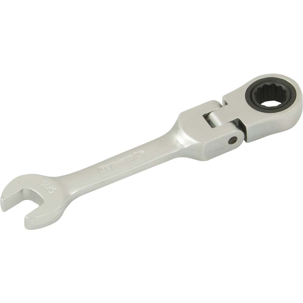 5/16&#34; Stubby Flex Head Ratcheting Wrench