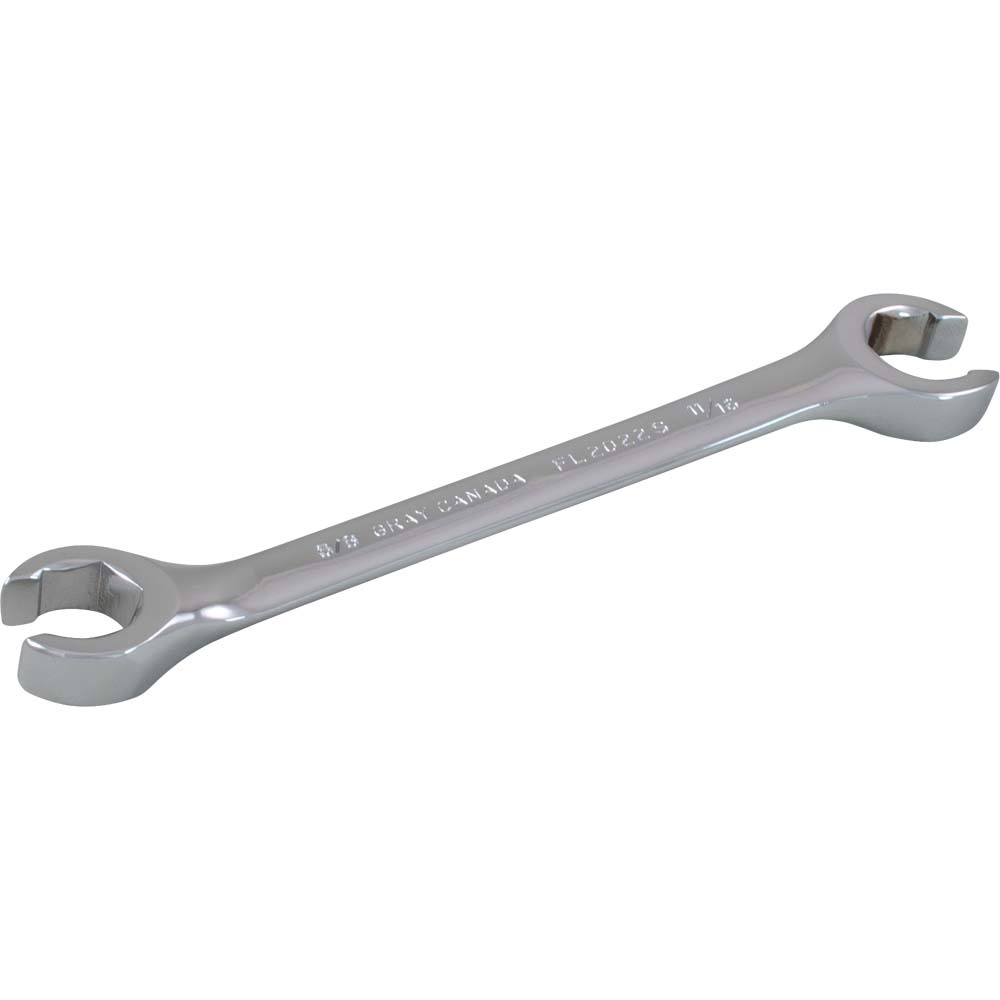 3/8&#34; X 7/16&#34; 6 Point, Mirror Chrome, Flare Nut Wrench