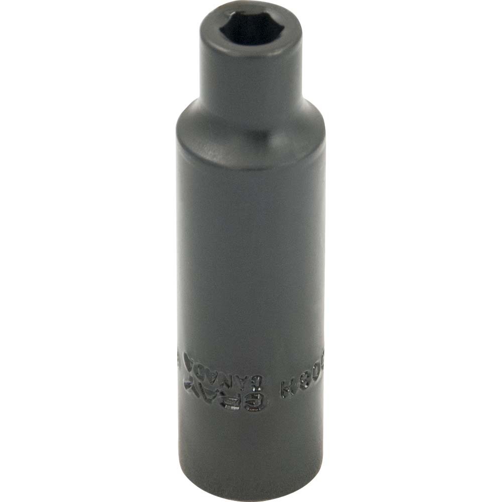 8mm X 1/2&#34; Drive, 6 Point Deep Length, Impact Socket