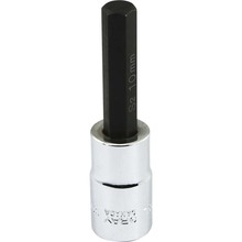Gray Tools MDW10L - 10mm X 1/2" Drive, Standard Length Hex Head, Chrome Finish Socket