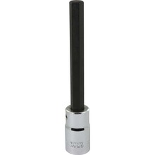 Gray Tools MDW10XL - 10mm X 1/2" Drive, Extra Long Hex Head, Chrome Finish Socket