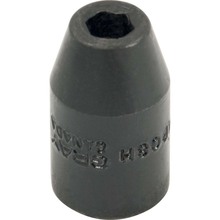 Gray Tools MP08H - 8mm X 1/2" Drive, 6 Point Standard Length, Impact Socket
