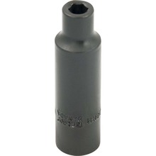 Gray Tools MPD08H - 8mm X 1/2" Drive, 6 Point Deep Length, Impact Socket