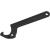 Adjustable Head Pin Spanner Wrench, 1-1/4" - 3" Capacity, 3/16" Pin Diameter