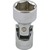 3/8" Drive 6 Point SAE, 11/16" Universal Joint Socket, Chrome Finish