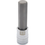 1/2" Drive Metric Hex Head, 17mm Long Bit, Chrome Finish Socket