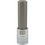1/2" Drive Metric Hex Head, 19mm Long Bit, Chrome Finish Socket
