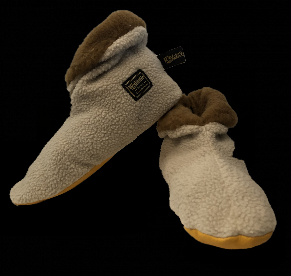 LADY BAA BAA WASTENOT FLEECE SLIPPERS-LARGE