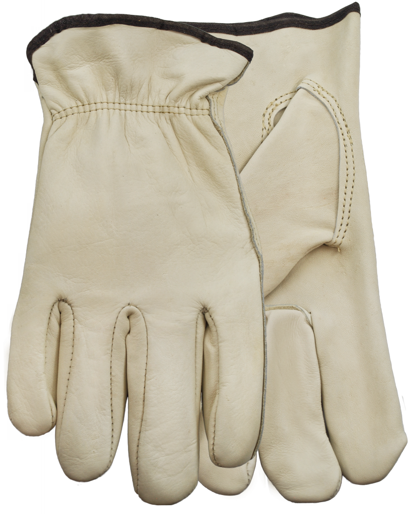 MAN HANDLERS FULL GRAIN COWHIDE SLIP ON CUFF DRIVER - L
