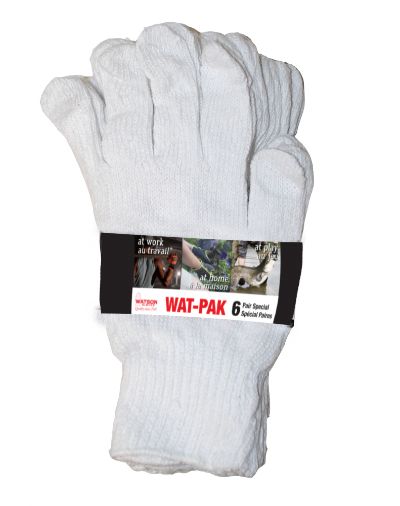WHITE KNIGHT POLY COTTON 6 PACK FABRIC - L