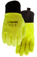 Watson Gloves 399-S - STEALTH TRUE GRIT FULL DIPPED PVC TEXTURED PALM - S