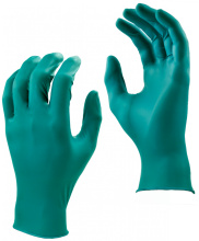 Watson Gloves 4444PF-L - 360 TOTAL COVERAGE 5 MIL NITRILE TEAL DISPOSABLE - L