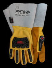 Watson Gloves 5782G-L - STORM TROOPER DEER BACK COW PALM TPR GAUNTLET PERFORMANCE - L