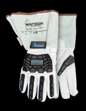 Watson Gloves 9545GTPR-L - SCAPE GOAT FULLGRAIN GOATSKIN GAUNTLET C100 LINED TPR - L