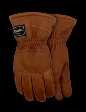 Watson Gloves 9594-L - CRAZY HORSE GRAIN FULL GOAT 350G COTTON VELVET LINED LIFESTYLE - L