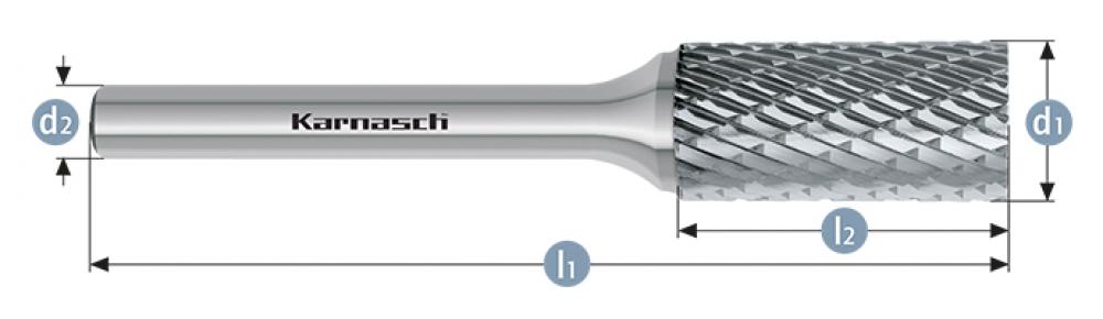 Tungsten carbide burr - Uncoated