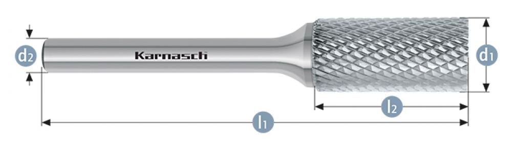 Tungsten carbide burr - Uncoated