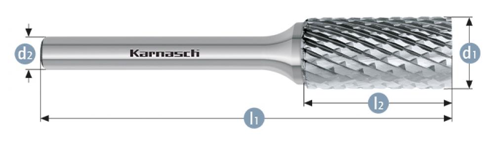 Tungsten carbide burr - Uncoated