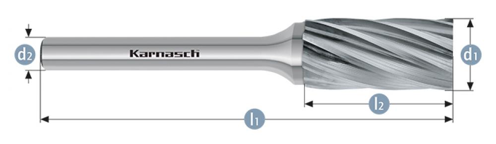 Tungsten carbide burr - Uncoated