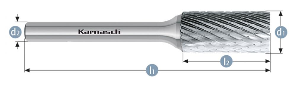 Tungsten carbide burr - Uncoated