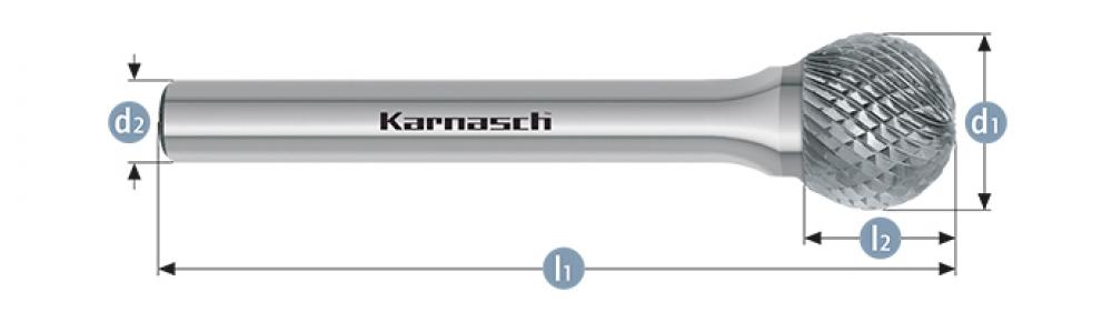 Tungsten carbide burr - Uncoated