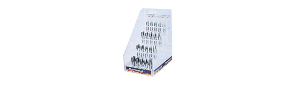 Display  Tungsten carbide burr uncoated, HP-3, 40 pces