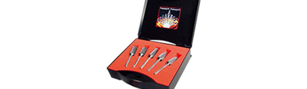 SET  Tungsten carbide burr uncoated, d=12mm, 5 pces