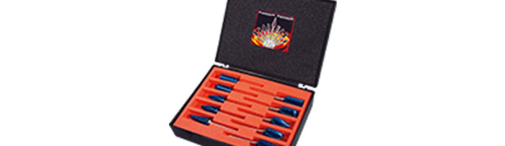 SET  Tungsten carbide burr BLUE-TEC, d=10+12mm, 10 pces