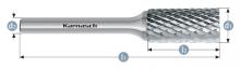 Karnasch 113004.065 - Tungsten carbide burr - Uncoated