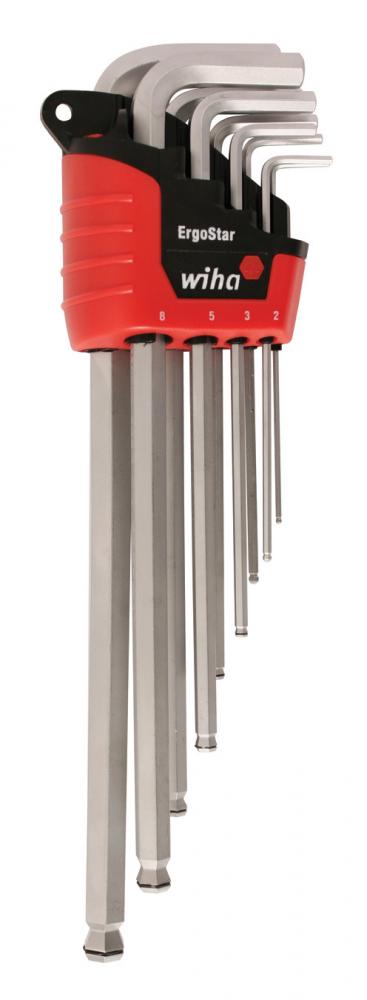 MagicRing® Screw Holding Ball End Hex L-Key Metric 9 Piece Set