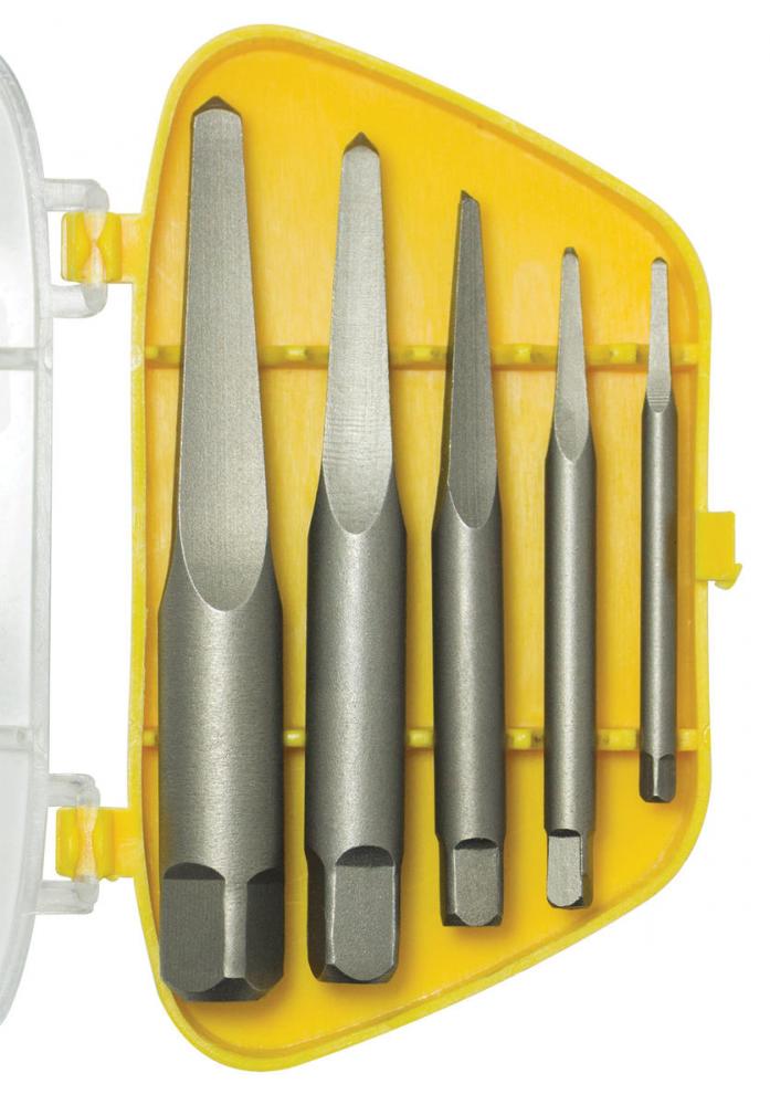 Quality Import #1 - #5 5pc Straight Flute Screw Extractor Set