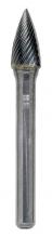 Sowa Tool 170-129 - STM SG-41 1/8" x 1/8" Shank Tree Pointed End Carbide Standard Cut Burr