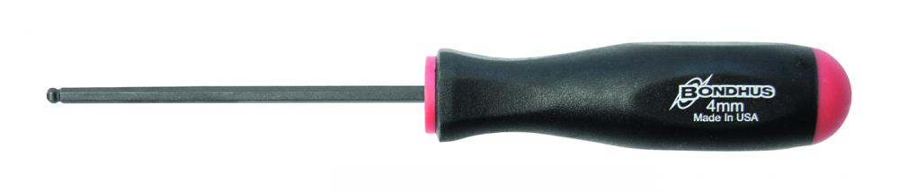 BONDHUS 4M X 3.7&#34; BALLPOINT SCREWDRIVER