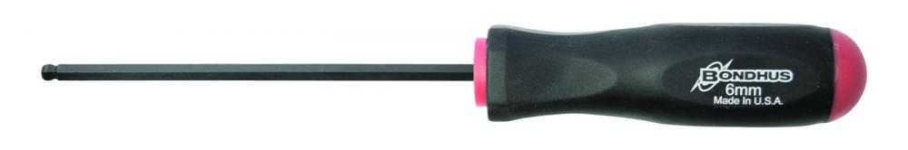 BONDHUS 6M X 5.4&#34; BALLPOINT SCREWDRIVER